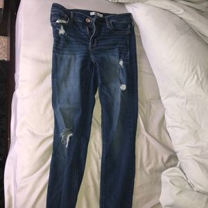 Hollister high waist skinny jeans
